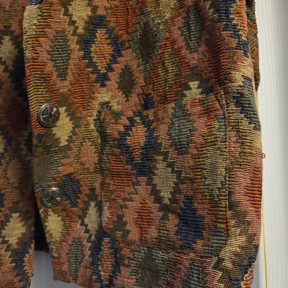 Jane Ashley Geometric Patterned Blazer - Multicolor - Picture 7 of 12